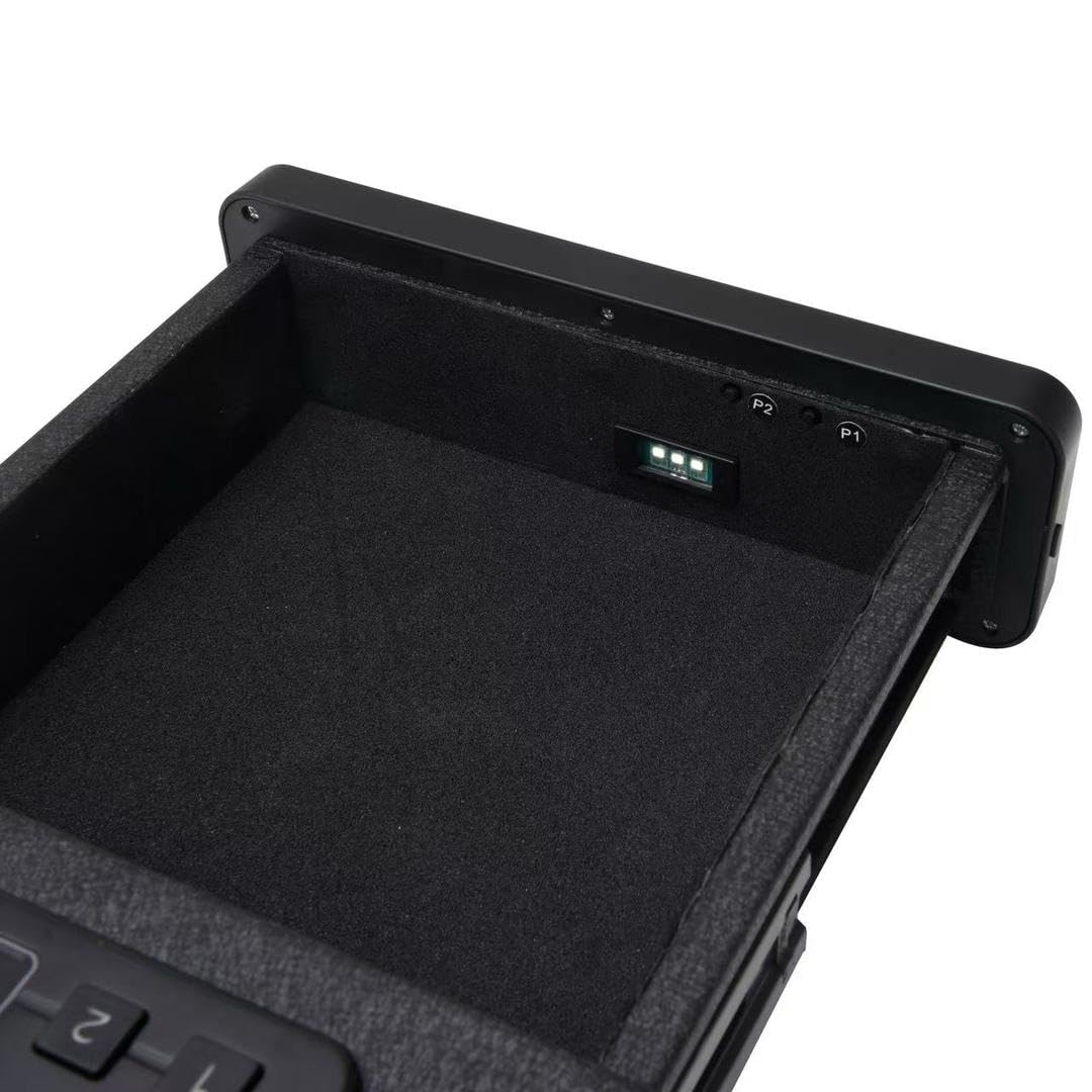 Biometric Gun Safe with Fingerprint Lock & Wireless Charging