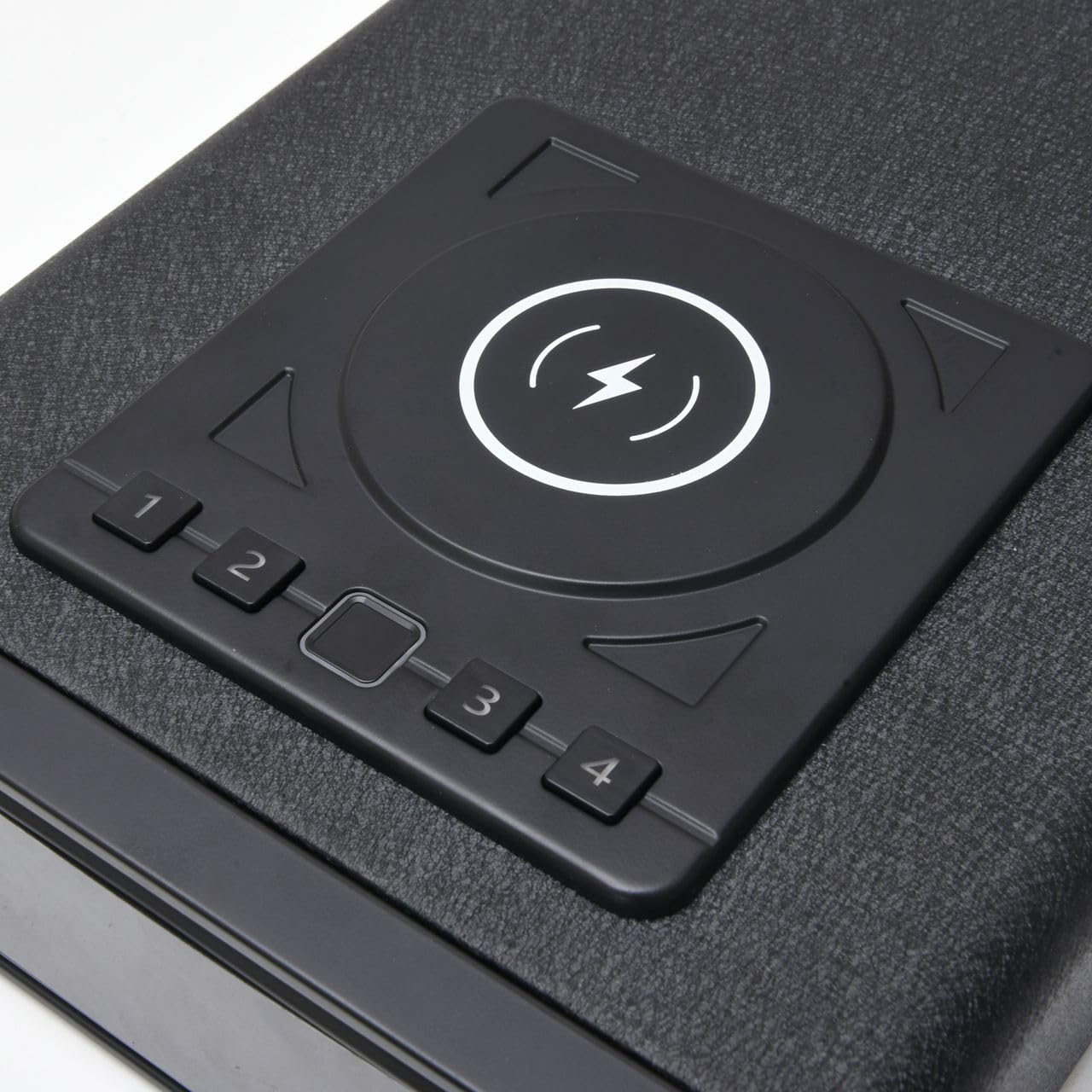 Biometric Gun Safe with Fingerprint Lock & Wireless Charging